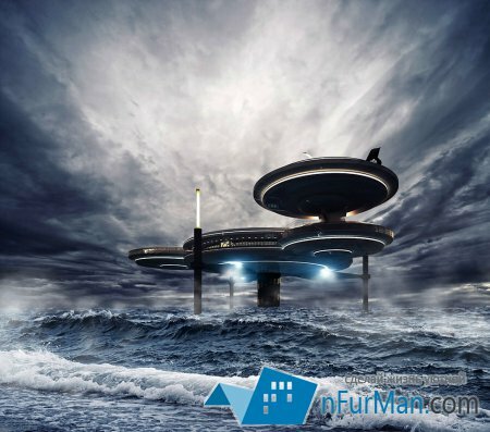 Проект подводного отеля в Дубае